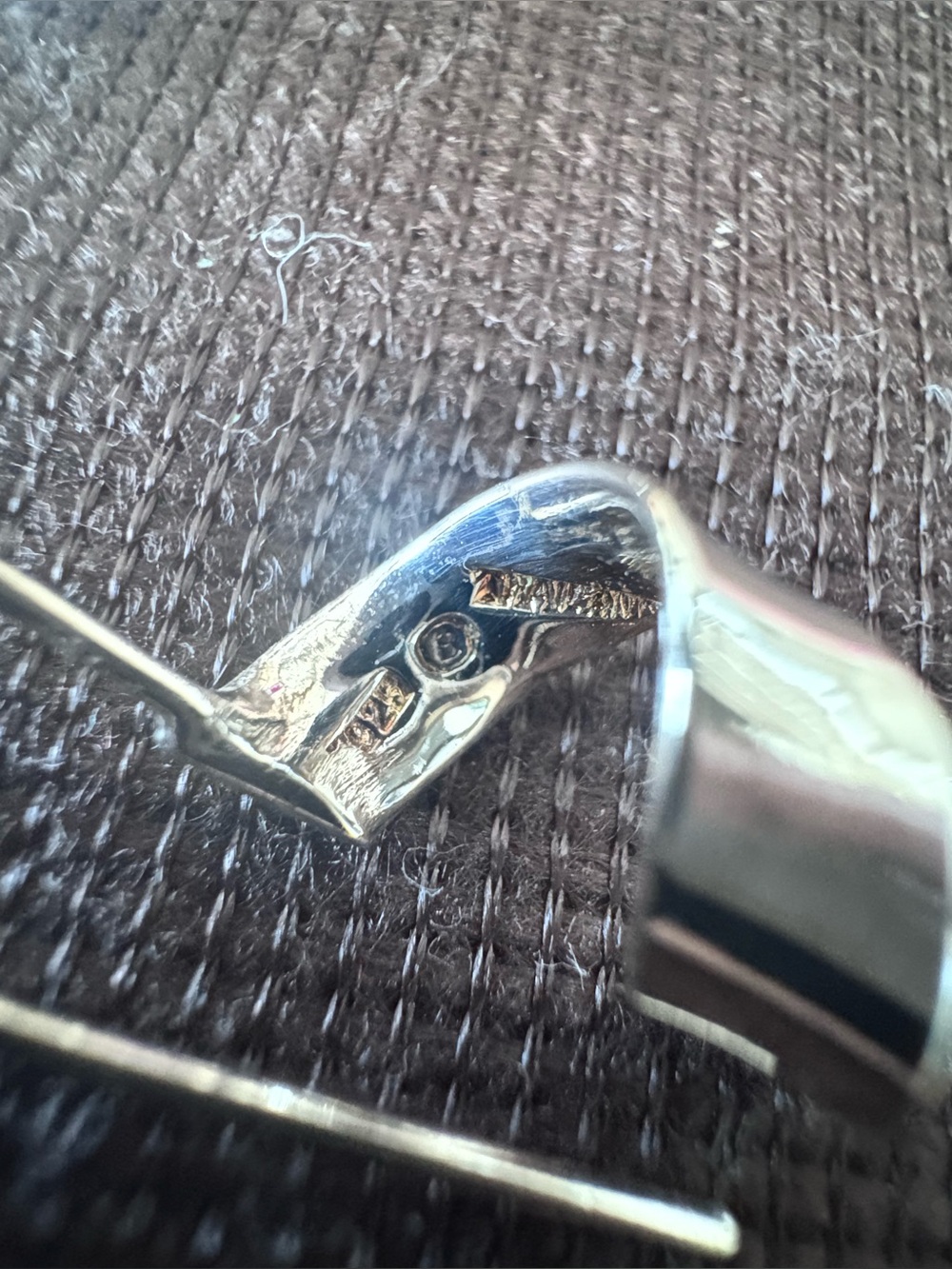 Sterling Silver Spiral Earrings - Picture 4 of 4